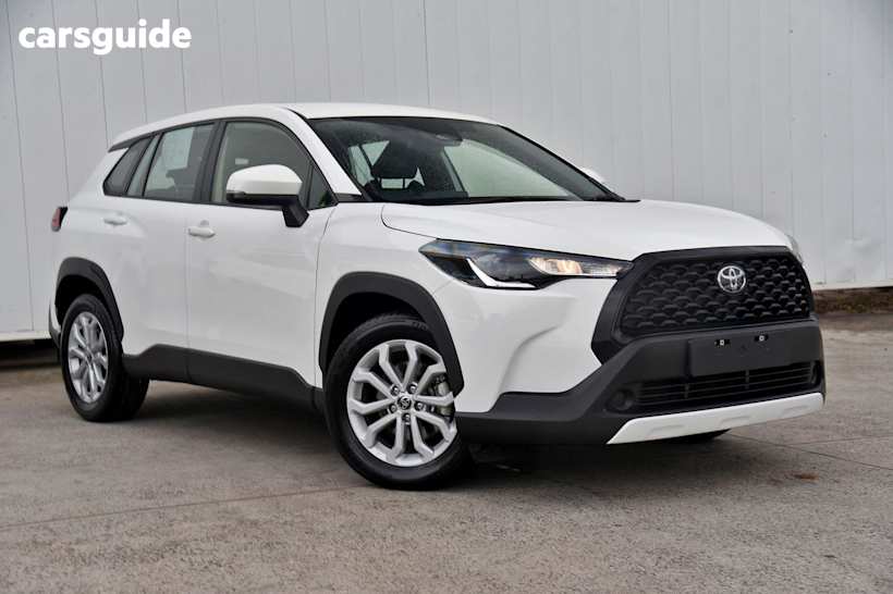 White 2023 Toyota Corolla Cross SUV GX F