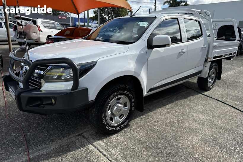 White 2016 Holden Colorado Crew Cab Chassis Ls (4X4)