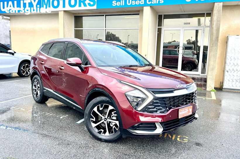 Red 2023 Kia Sportage SUV SX F