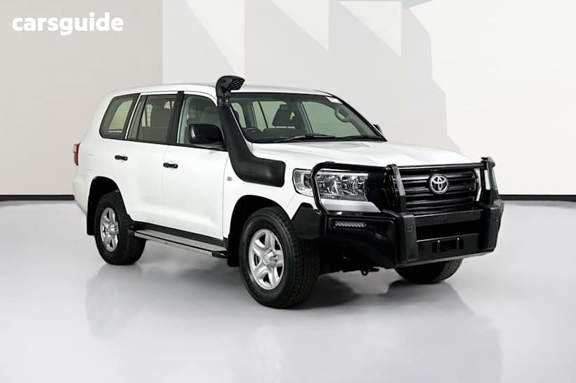 White 2021 Toyota Landcruiser Wagon Lc200 Gx (4X4)