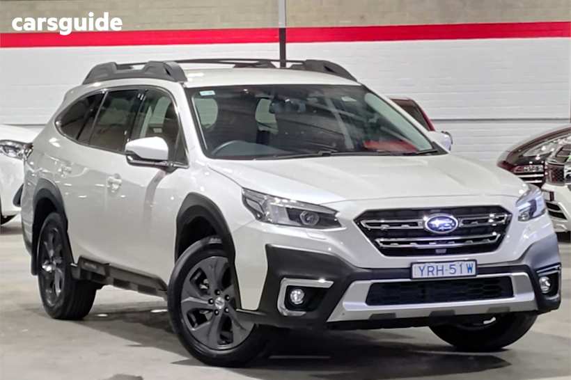 White 2021 Subaru Outback SUV AWD 4WD