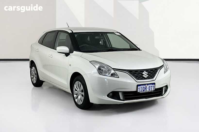 White 2017 Suzuki Baleno Hatchback Gl