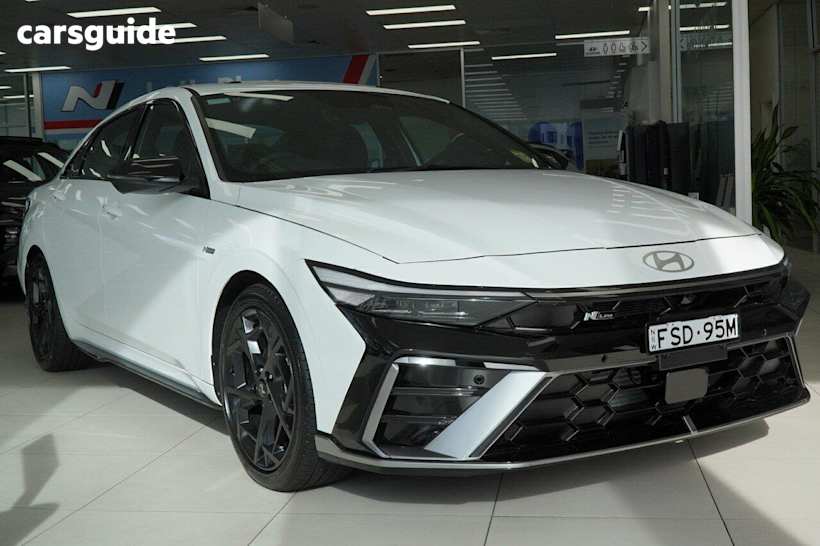 White 2025 Hyundai I30 Sedan N Line Premium