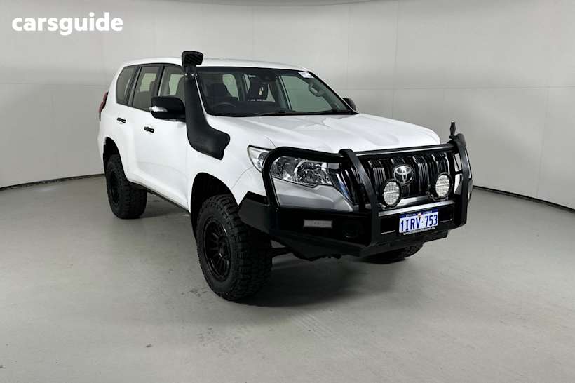 White 2022 Toyota Landcruiser Prado Wagon Gx 7 Seat