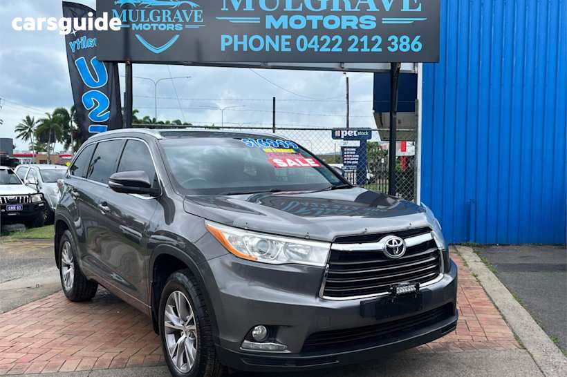 Grey 2014 Toyota Kluger Wagon Gxl (4X2)