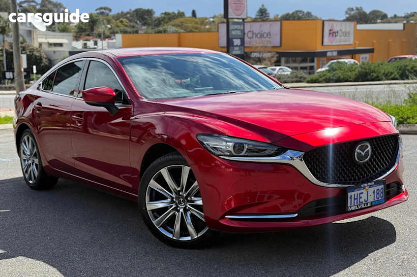 Red 2020 Mazda Mazda6 Sedan GT F