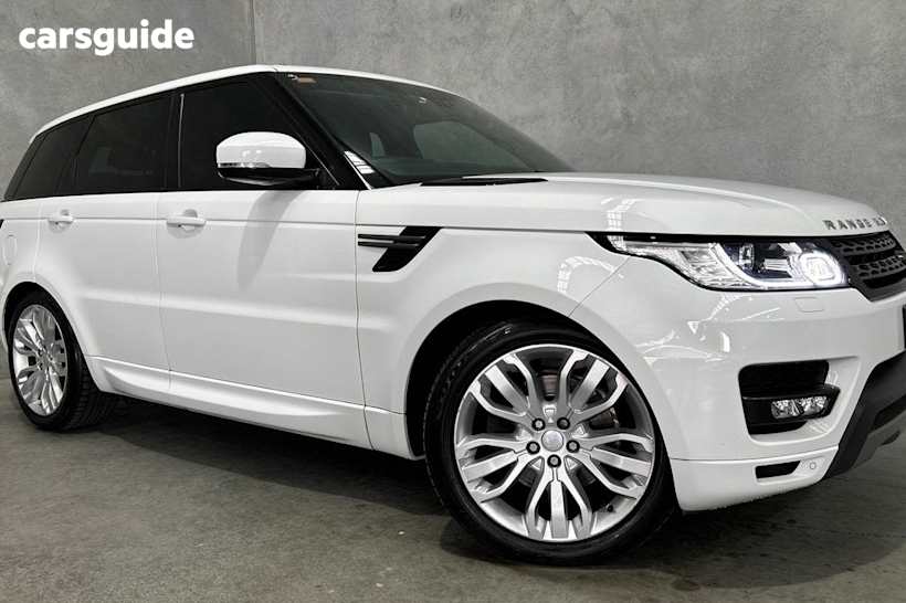 White 2017 Land Rover Range Rover Sport Wagon 3.0 Sdv6 Se