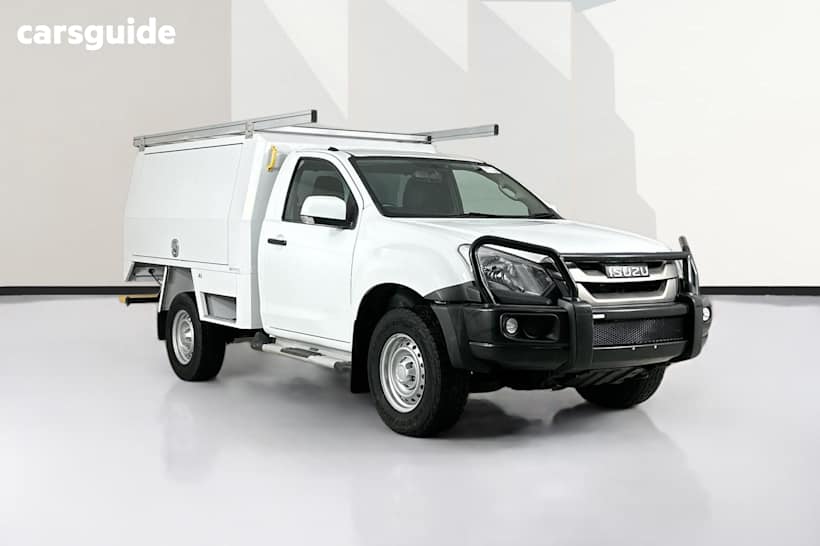 White 2019 Isuzu D-MAX Cab Chassis Sx (4X4)