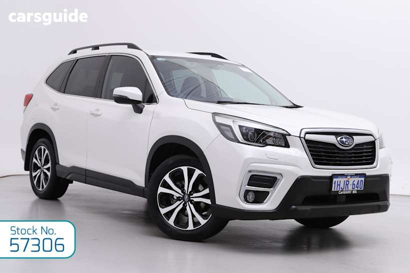 White 2021 Subaru Forester Wagon 2.5I Premium (Awd)