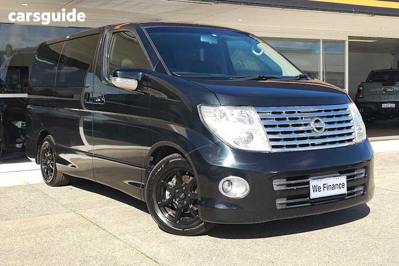 Black 2005 Nissan Elgrand OtherCar HIGHWAY STAR