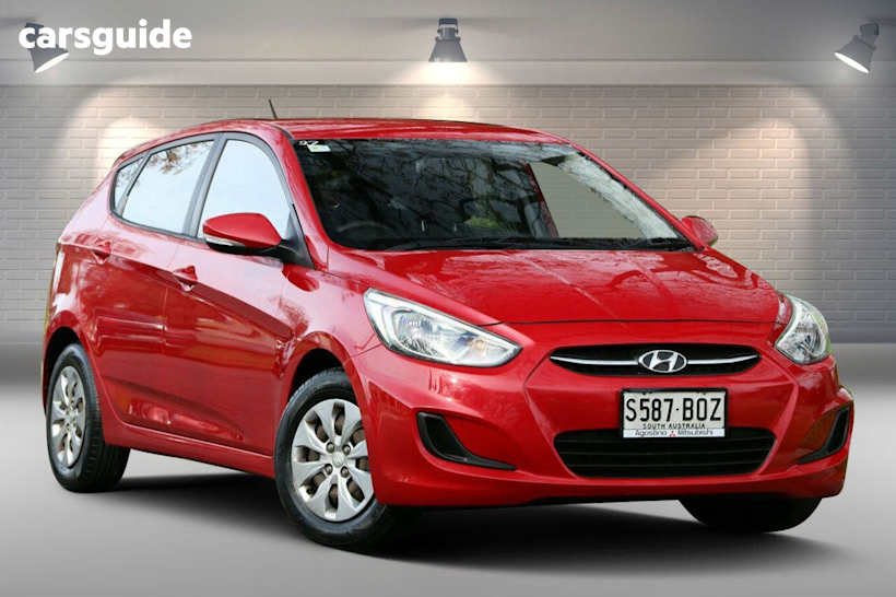 Red 2014 Hyundai Accent Hatch ACTIVE F