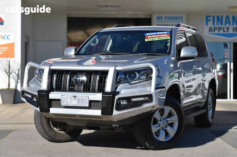 Silver 2020 Toyota Landcruiser Prado Wagon Gxl