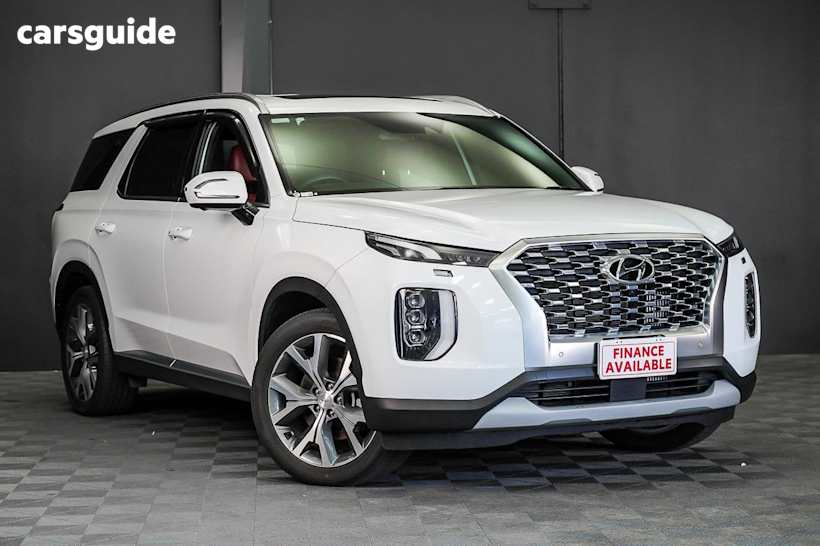 White 2021 Hyundai Palisade Wagon Highlander (7 Seat)