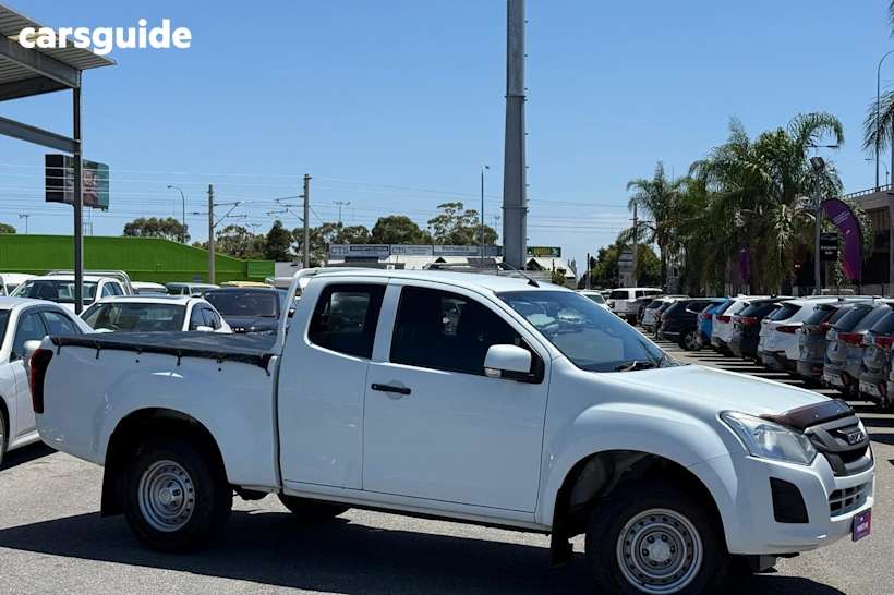 White 2017 Isuzu D-MAX Space Cab Utility Sx Hi-Ride (4X2)