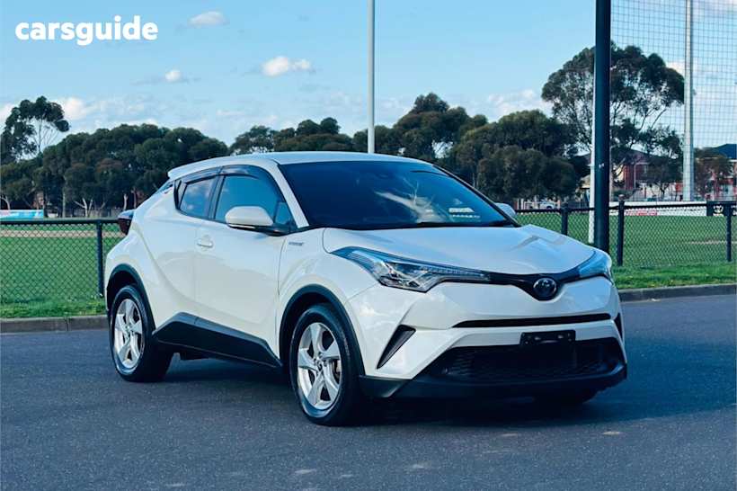 White 2019 Toyota C-HR SUV S LED PACKAGE