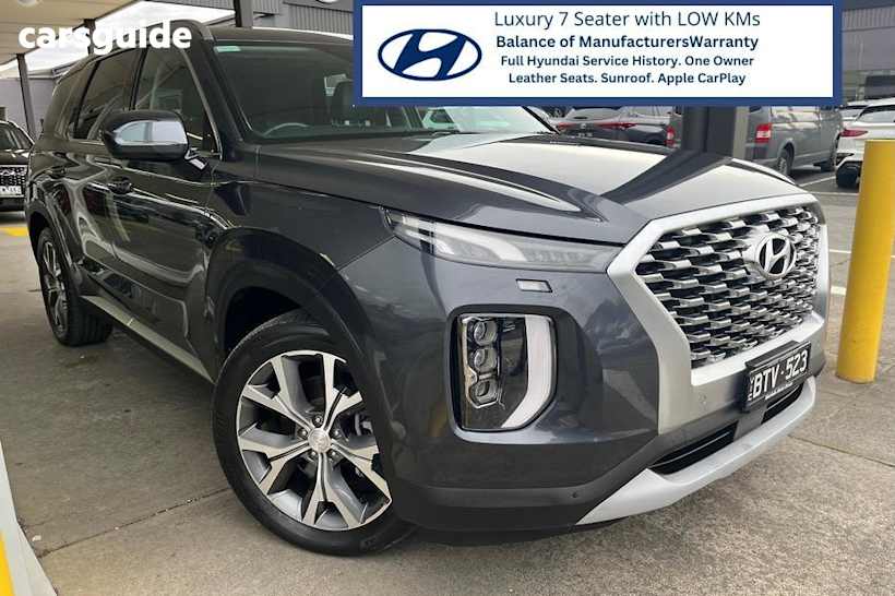 Grey 2021 Hyundai Palisade SUV ELITE 4X4