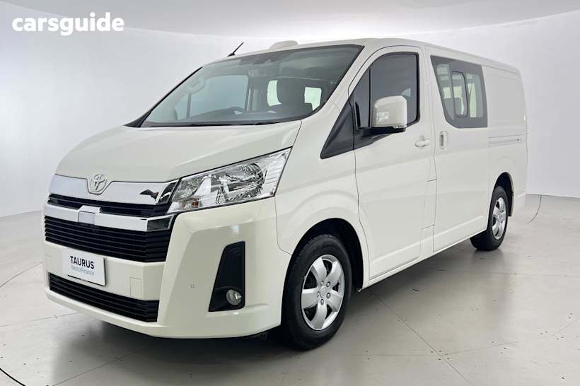 White 2023 Toyota HiAce SUV R
