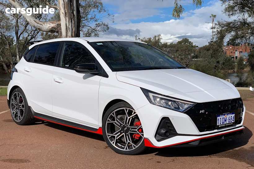 White 2025 Hyundai I20 Hatch N F