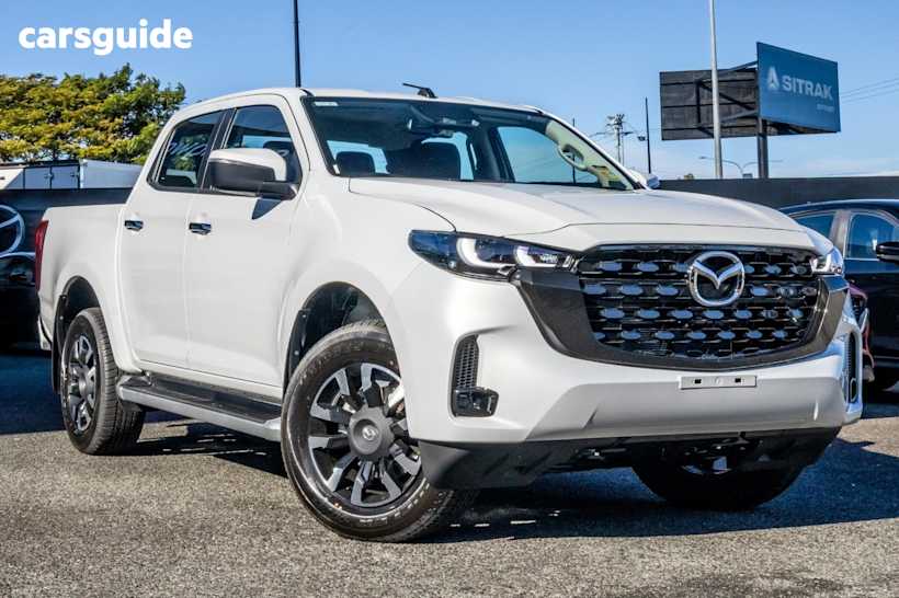 White 2025 Mazda BT-50 Dual Cab Pick-up Xtr (4X4)