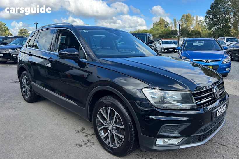 Black 2016 Volkswagen Tiguan SUV 132TSI 4WD