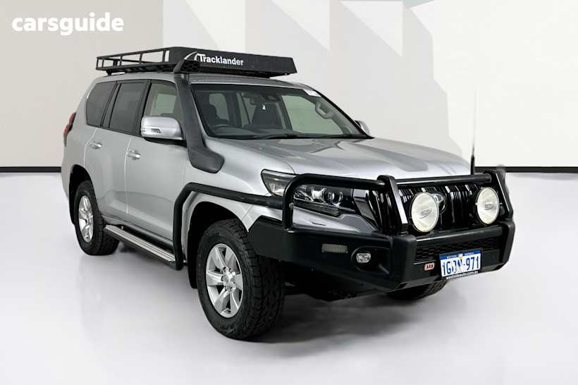 Silver 2017 Toyota Landcruiser Prado Wagon Gxl (4X4)