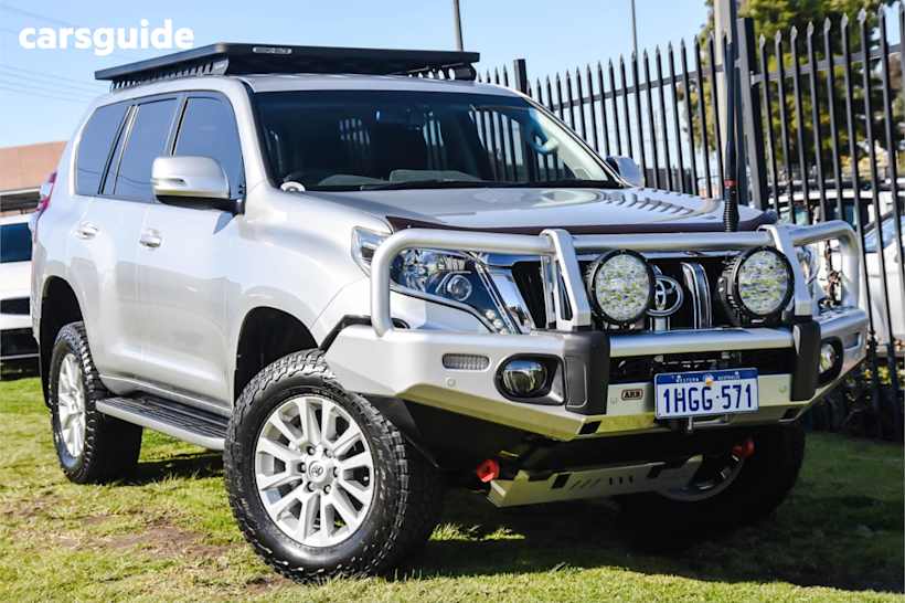 Silver 2014 Toyota Landcruiser Prado SUV VX 4X4