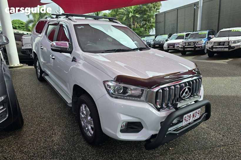 White 2018 LDV T60 Double Cab Utility Luxe (4X4)
