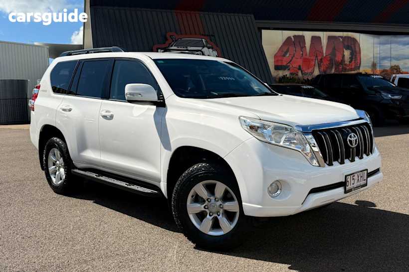 White 2016 Toyota Landcruiser Prado Wagon Gxl (4X4)