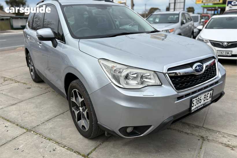 Silver 2014 Subaru Forester SUV 2.5I-S 4WD