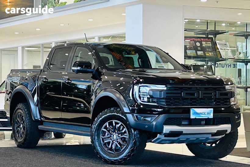 Black 2022 Ford Ranger Ute Tray RAPTOR 4X4