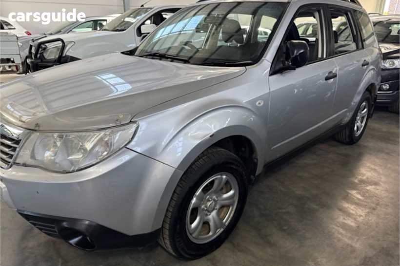 Silver 2008 Subaru Forester SUV X