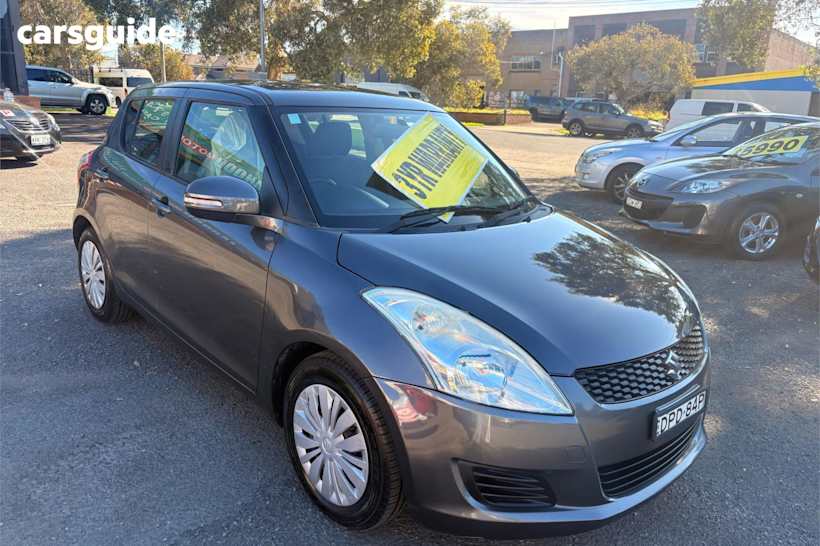 Grey 2013 Suzuki Swift Hatch GL F