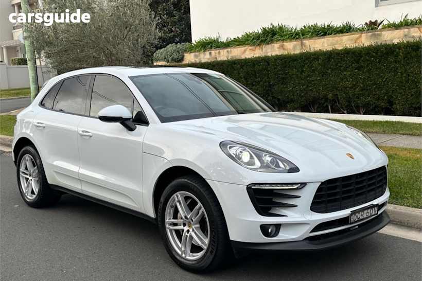 White 2017 Porsche Macan SUV S DIESEL 4WD