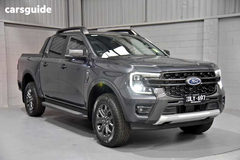 Grey 2025 Ford Ranger Ute Tray WILDTRAK 4X4