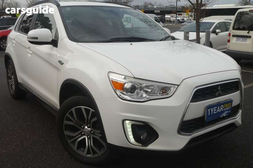 White 2016 Mitsubishi ASX Wagon Ls (2Wd)