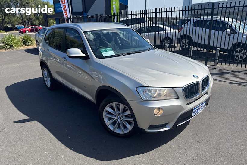 Silver 2013 BMW X3 SUV XDRIVE 20D F25