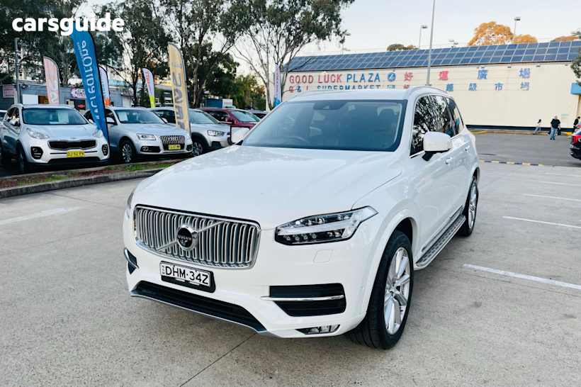 White 2016 Volvo XC90 Wagon D5 2.0 Inscription