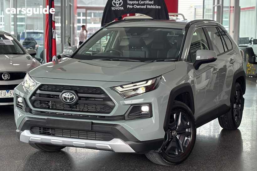Grey 2025 Toyota RAV4 SUV EDGE 4X4