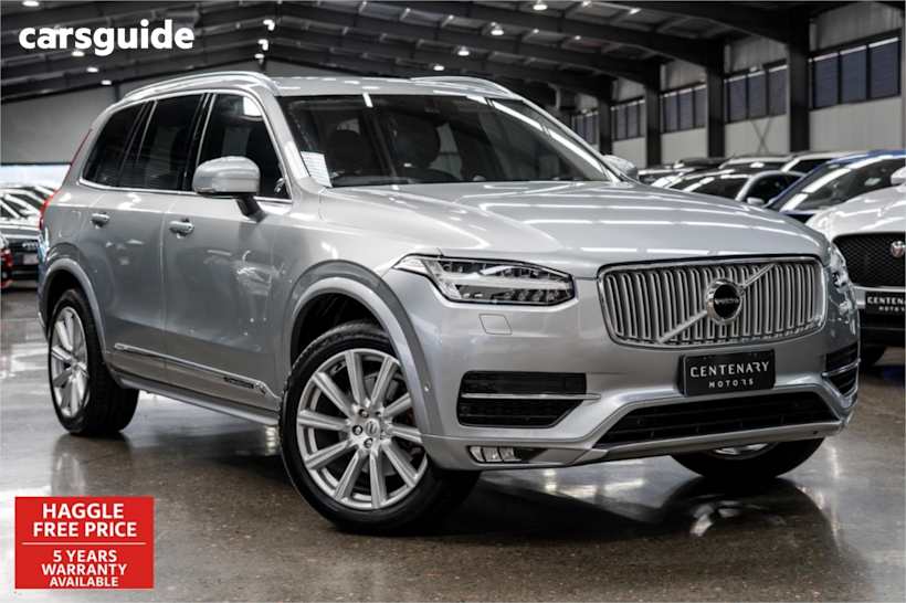 Silver 2015 Volvo XC90 SUV T6 INSCRIPTION 4X4