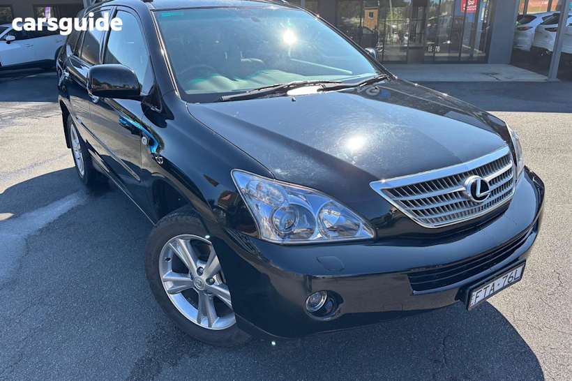 Black 2007 Lexus RX SUV RX400H 4X4