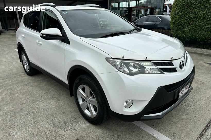 White 2013 Toyota RAV4 Wagon Gxl (2Wd)