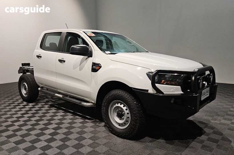 White 2019 Ford Ranger Double Cab Chassis Xl 3.2 (4X4)
