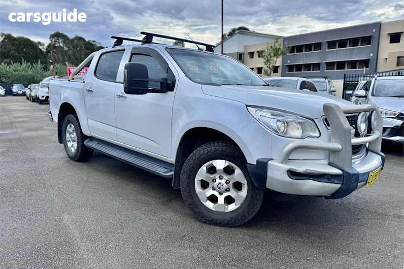 White 2015 Holden Colorado Crew Cab Pickup Ltz (4X4)