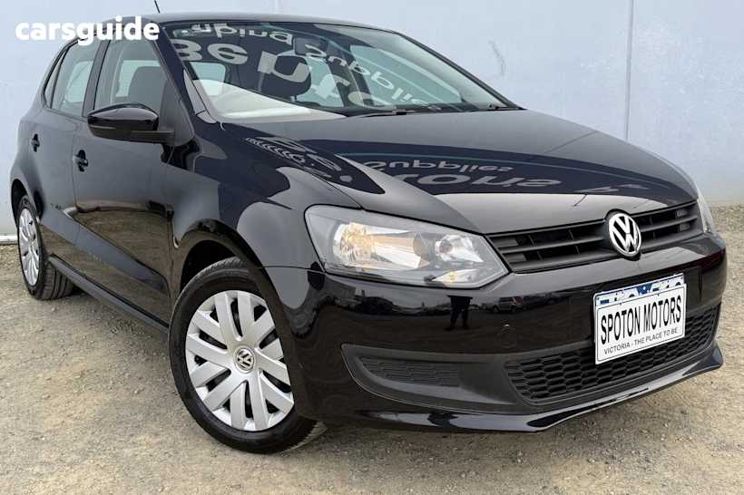 Black 2012 Volkswagen Polo Hatch TRENDLINE