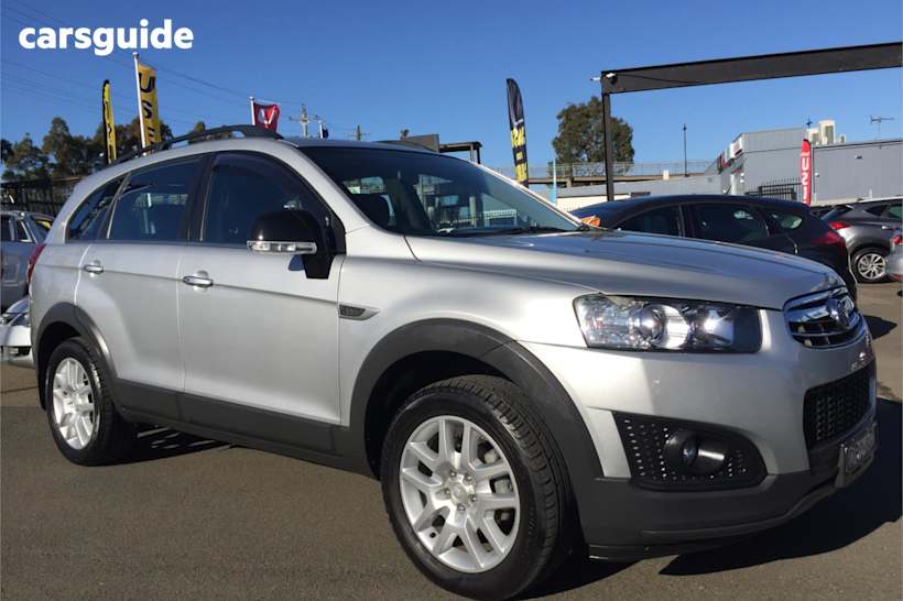 Silver 2015 Holden Captiva Wagon 7 Ls Active (Fwd)
