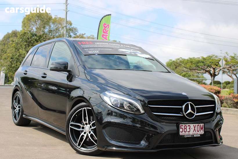 Black 2017 Mercedes-Benz B250 Hatchback 4Matic