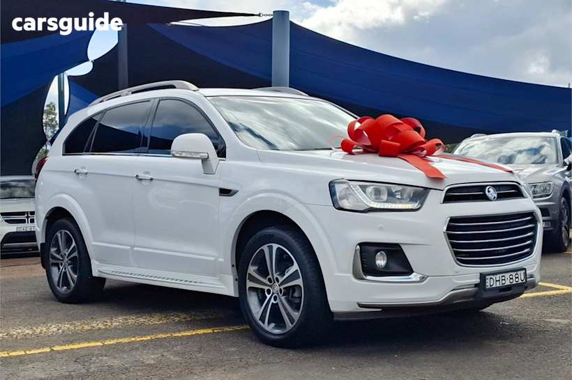 White 2016 Holden Captiva SUV LTZ 4X4
