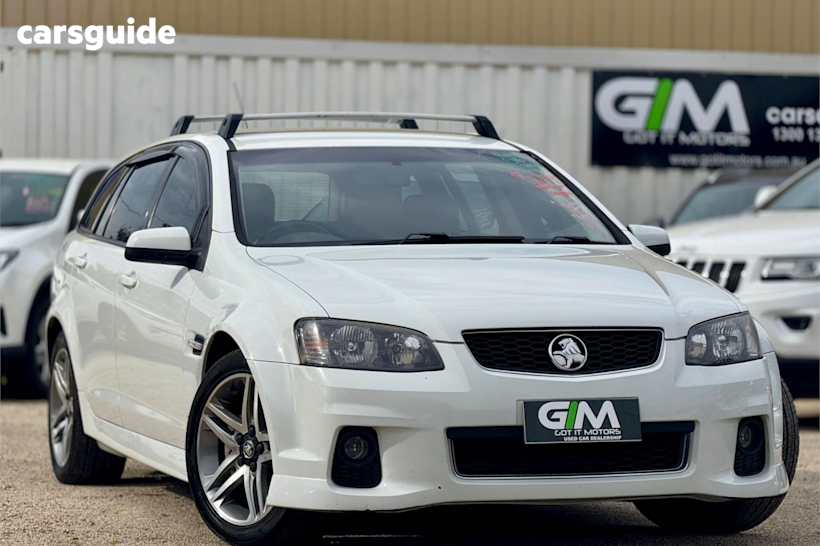 White 2012 Holden Commodore Sportswagon Sv6