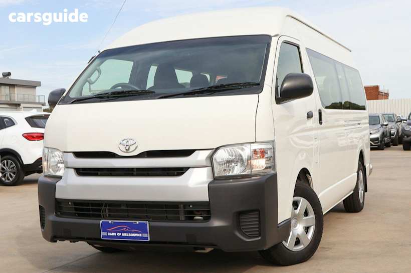 White 2017 Toyota HiAce OtherCar COMMUTER R