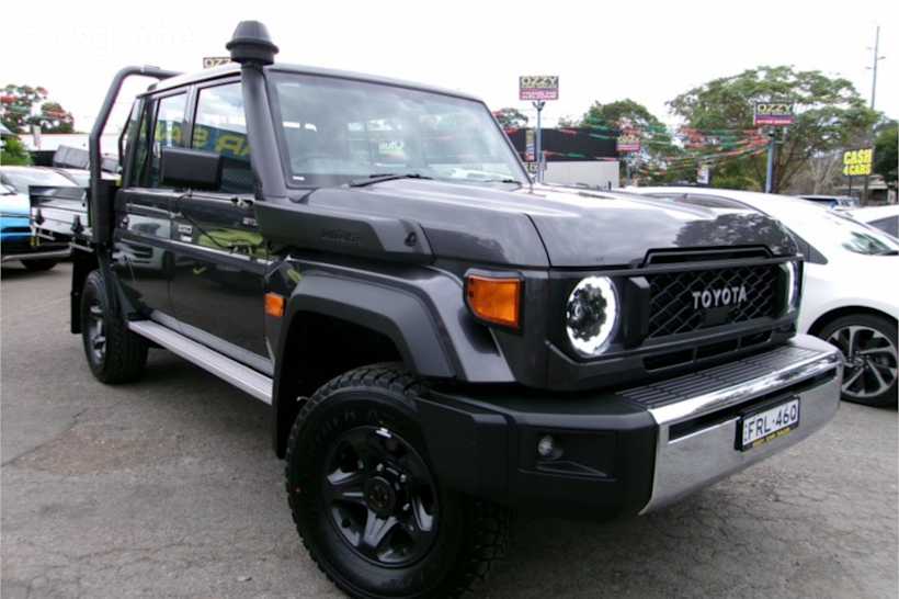 Grey 2025 Toyota Landcruiser Double Cab Chassis Lc79 Gxl + Diff Locks